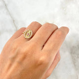 Anillo Virgen de Guadalupe 1.75gr / T5 1/4 / Circones Blancos Verdes Fucsias Oro Amarillo