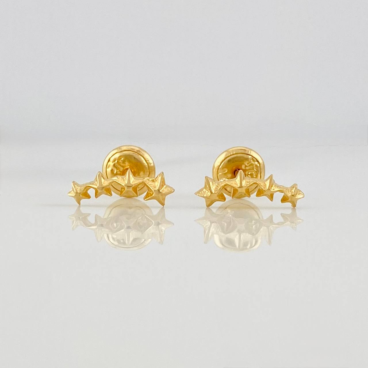 Topos Estrellas 0.85g / 3.9mm Oro Amarillo 18K