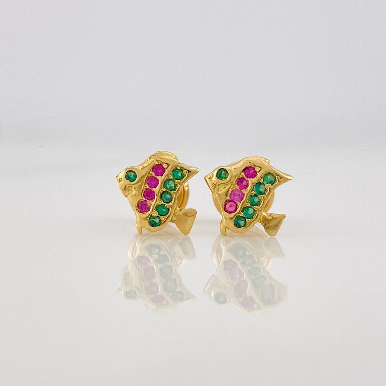 Topos Pez 0.85g / 7.1mm Oro Amarillo 18K