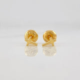 Topos Cruz 0.55g / 5.7mm Oro Amarillo 18K