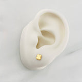 Topos Trébol 0.65g / 4.9mm Oro Amarillo 18K