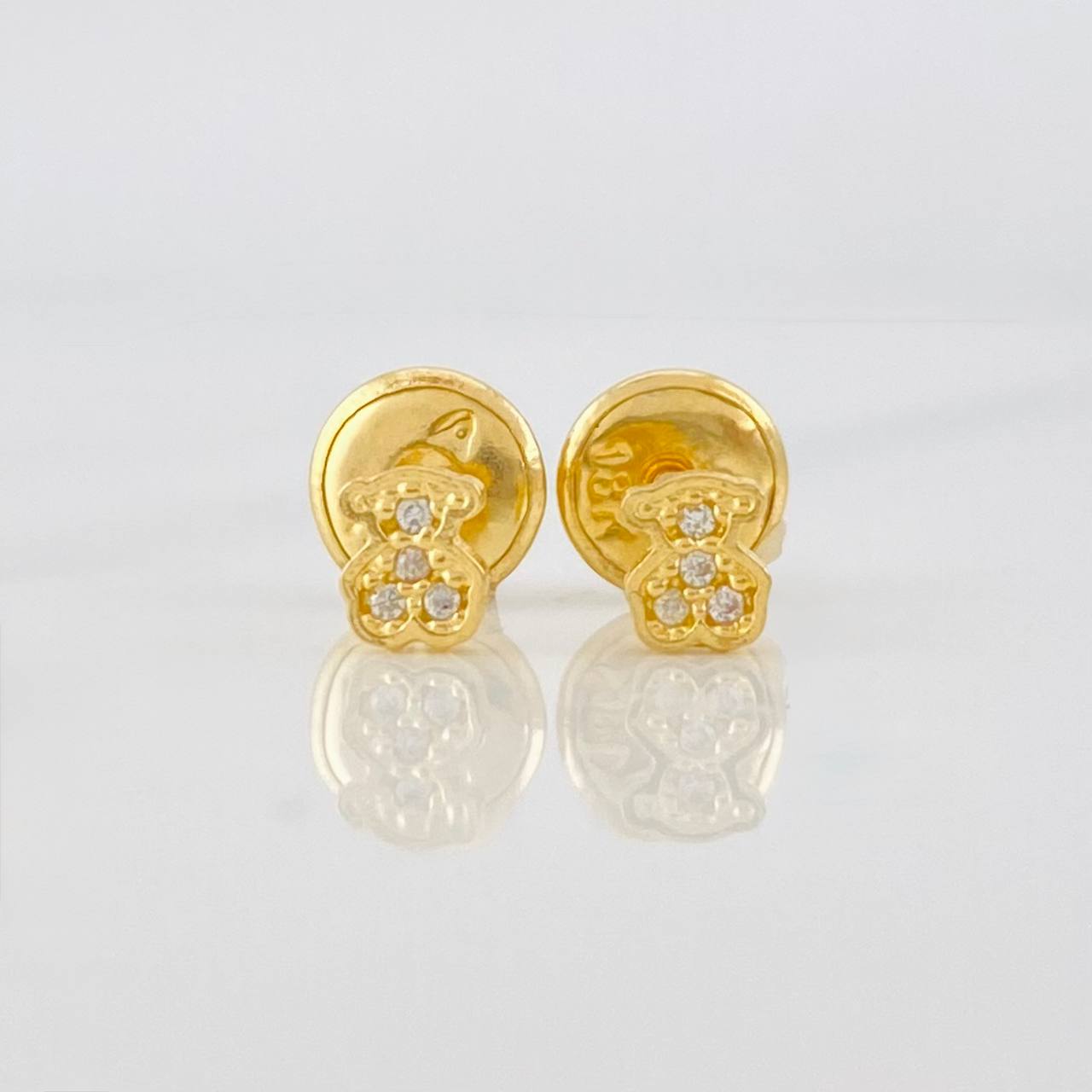 Topos Oso Ts 0.65g / 3.36mm Oro Amarillo 18K