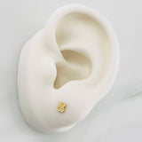 Topos Oso Ts 0.65g / 3.36mm Oro Amarillo 18K
