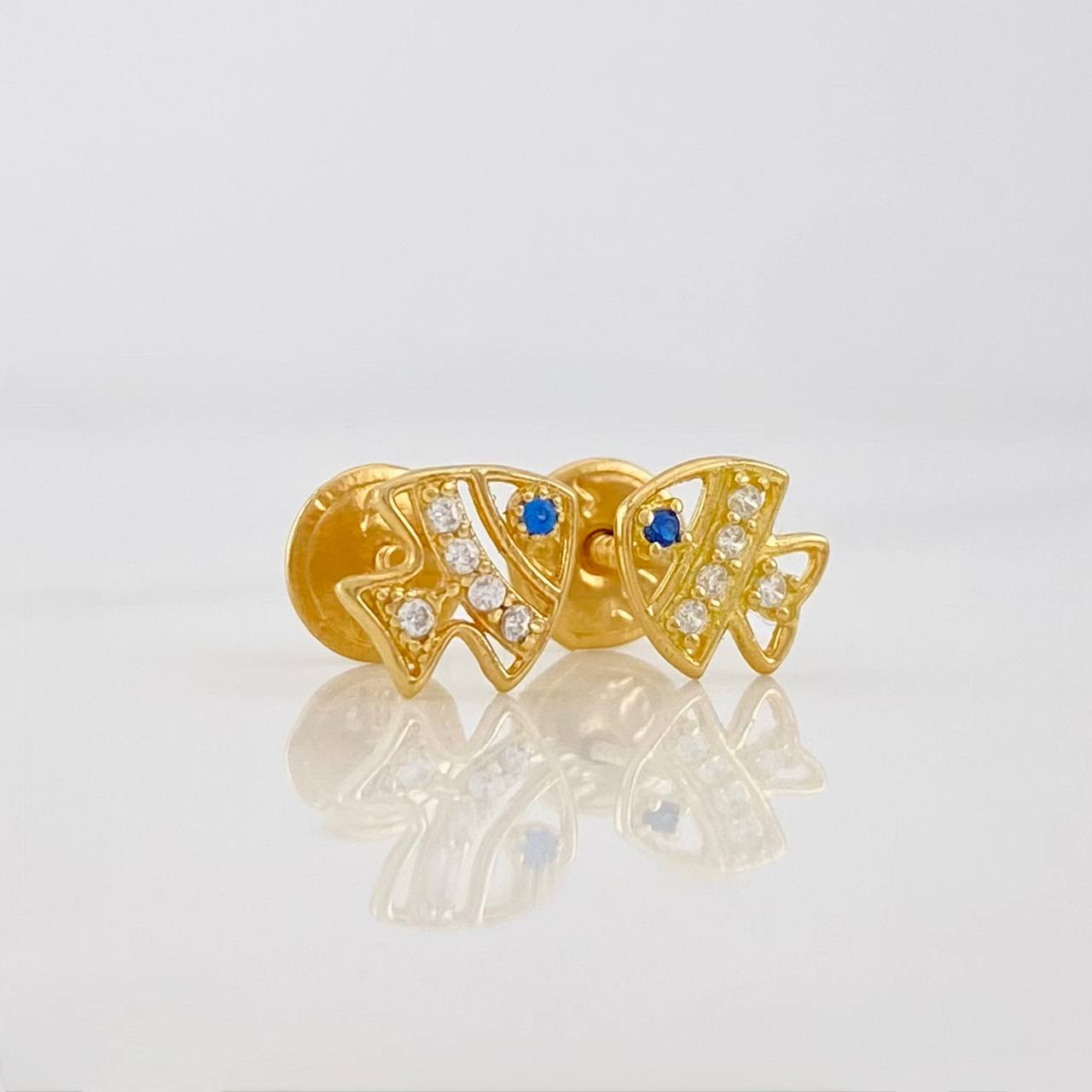 Topos Pez 0.75g / 6.19mm Oro Amarillo 18K