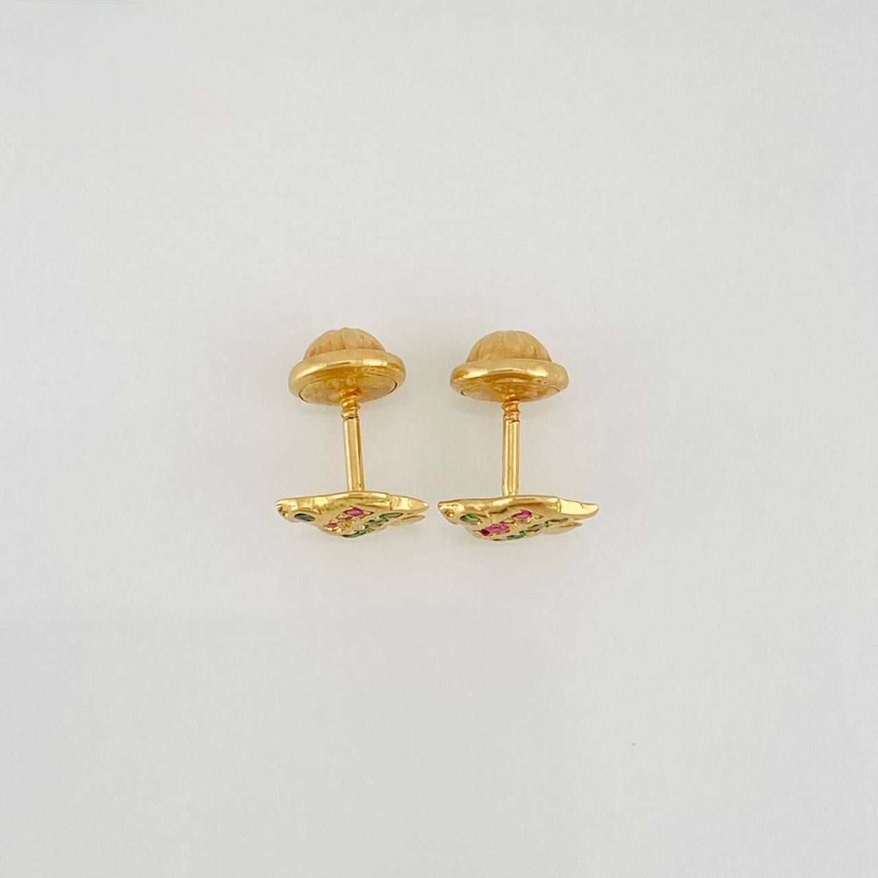 Topos Pez 0.9g / 7.3mm Oro Amarillo 18K