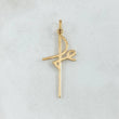 Dije Fé 1.2gr / 3.8cm / Liso Oro Amarillo 18K ©