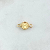 Herraje Letra Y 0.45gr / 1.5cm / Circulo Bordeado Oro Amarillo 18K ©