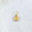 Dije Letra E 0.55gr / 1.7cm / Ovalo Liso Oro Amarillo 18K