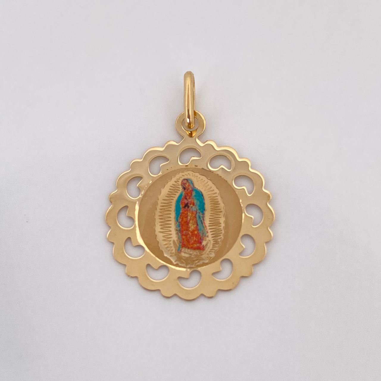 Dije Virgen De Guadalupe 1.2 g / 2.5 cm Oro Amarillo 18K
