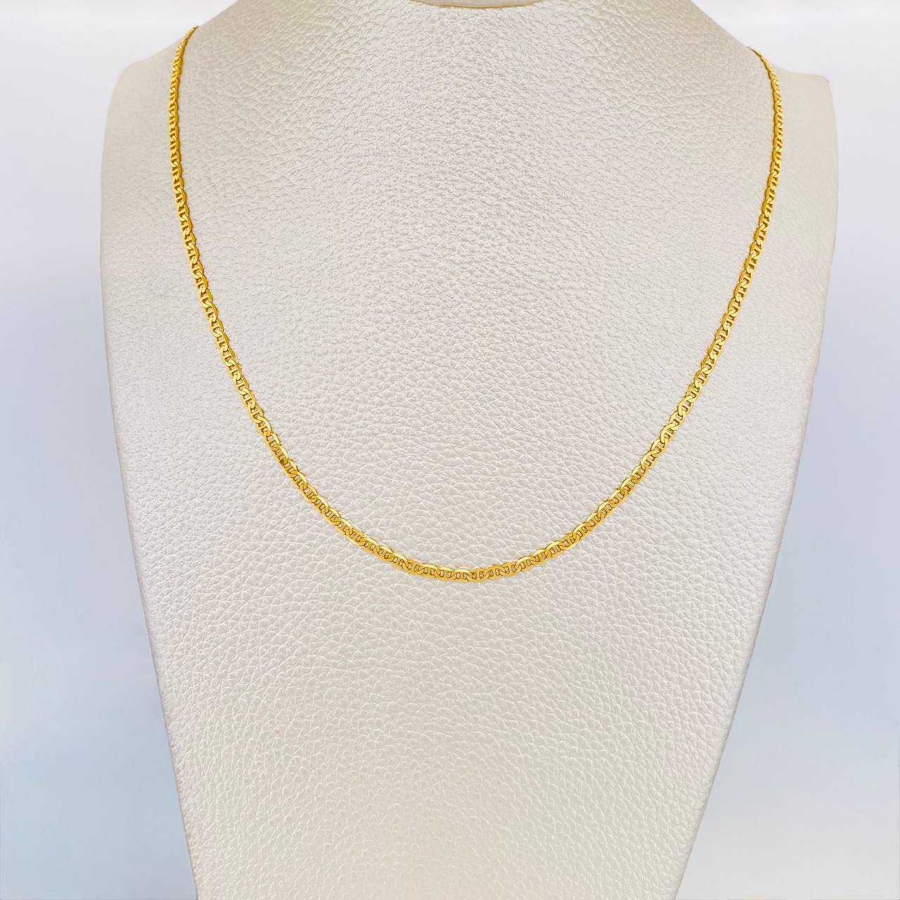 Cadena Escalera 4.4g / 45cm / 2.35mm Oro Amarillo 18K
