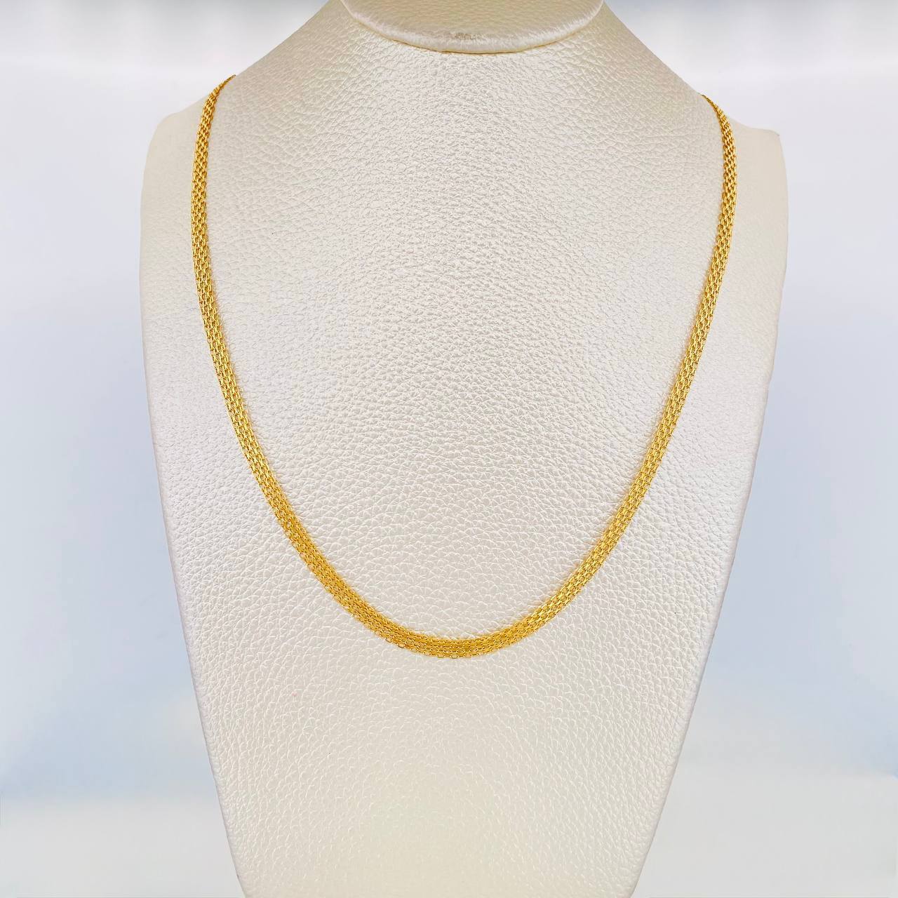 Cadena China 7.75g / 60cm / 4.23mm Oro Amarillo 18K