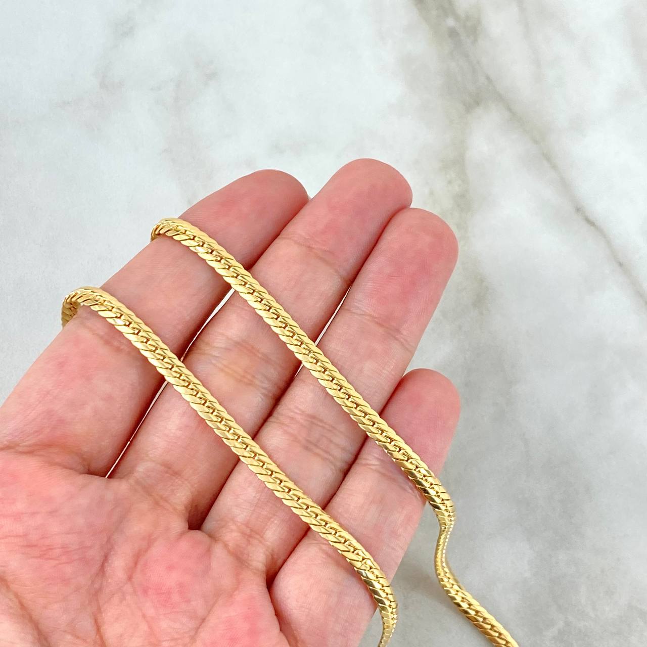 Cadena Serpiente 8.55gr / 50cm / 3.7mm Oro Amarillo +3