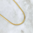 Cadena Serpiente 6.35gr / 50cm / 3.2mm Oro Amarillo +3