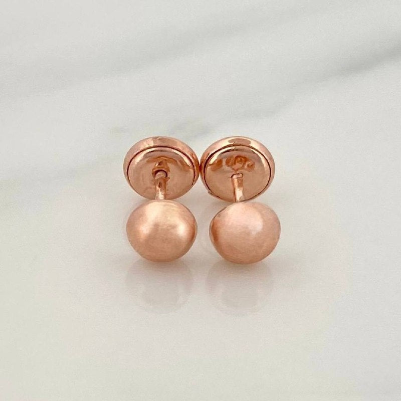 Topos Media Bola 0.65g / 5mm Oro Rosa 18K