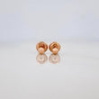 Topos Media Bola 0.5g / 3mm Oro Rosa 18K