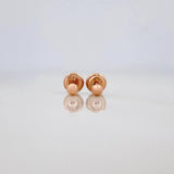 Topos Media Bola 0.55g / 3mm Oro Rosa 18K