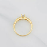 Anillo Solitario Churumbela 2.1g / T6 3/4 Oro Amarillo 18K
