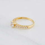 Anillo Solitario Churumbela 2.1g / T6 3/4 Oro Amarillo 18K