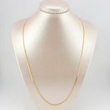 Cadena China 4.25gr / 60cm / 2.2mm Oro Amarillo +1 18K *