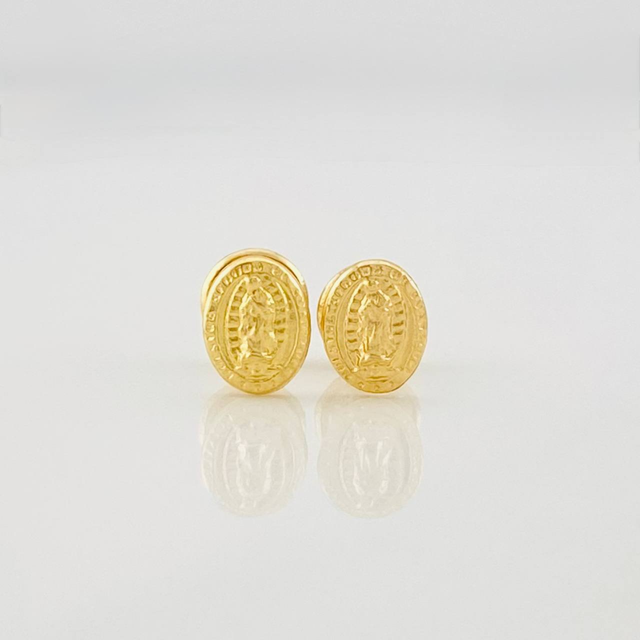 Topos Virgen de Guadalupe 0.5g / 6.8mm Oro Amarillo 18K
