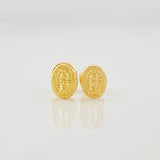 Topos Virgen de Guadalupe 0.5g / 6.8mm Oro Amarillo 18K