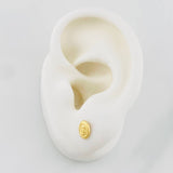 Topos Virgen de Guadalupe 0.5g / 6.8mm Oro Amarillo 18K