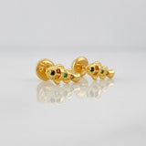 Topos Pez 1g / 4.8mm Oro Amarillo 18K