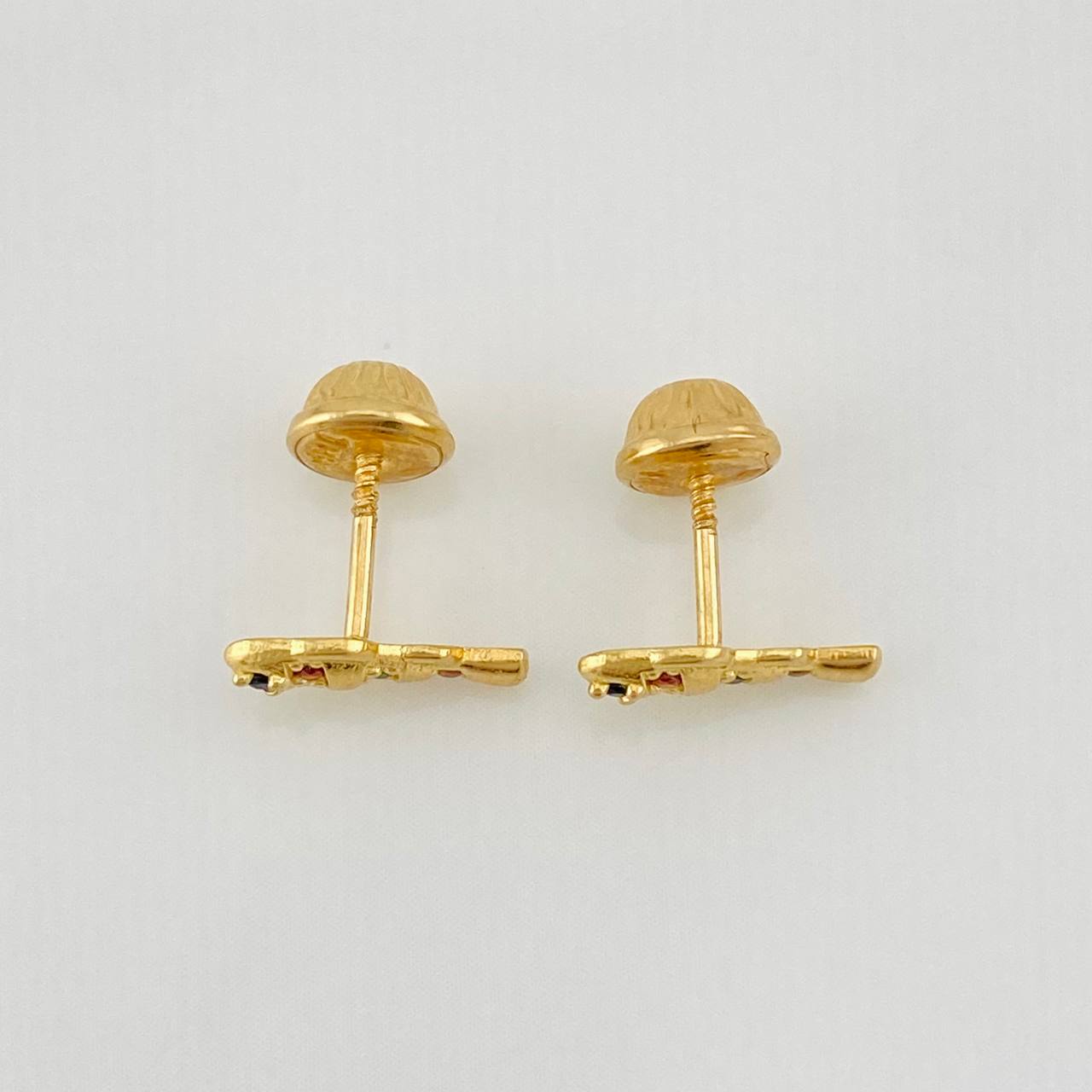 Topos Pez 1g / 4.8mm Oro Amarillo 18K
