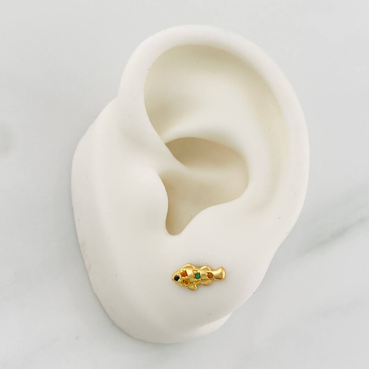 Topos Pez 1g / 4.8mm Oro Amarillo 18K