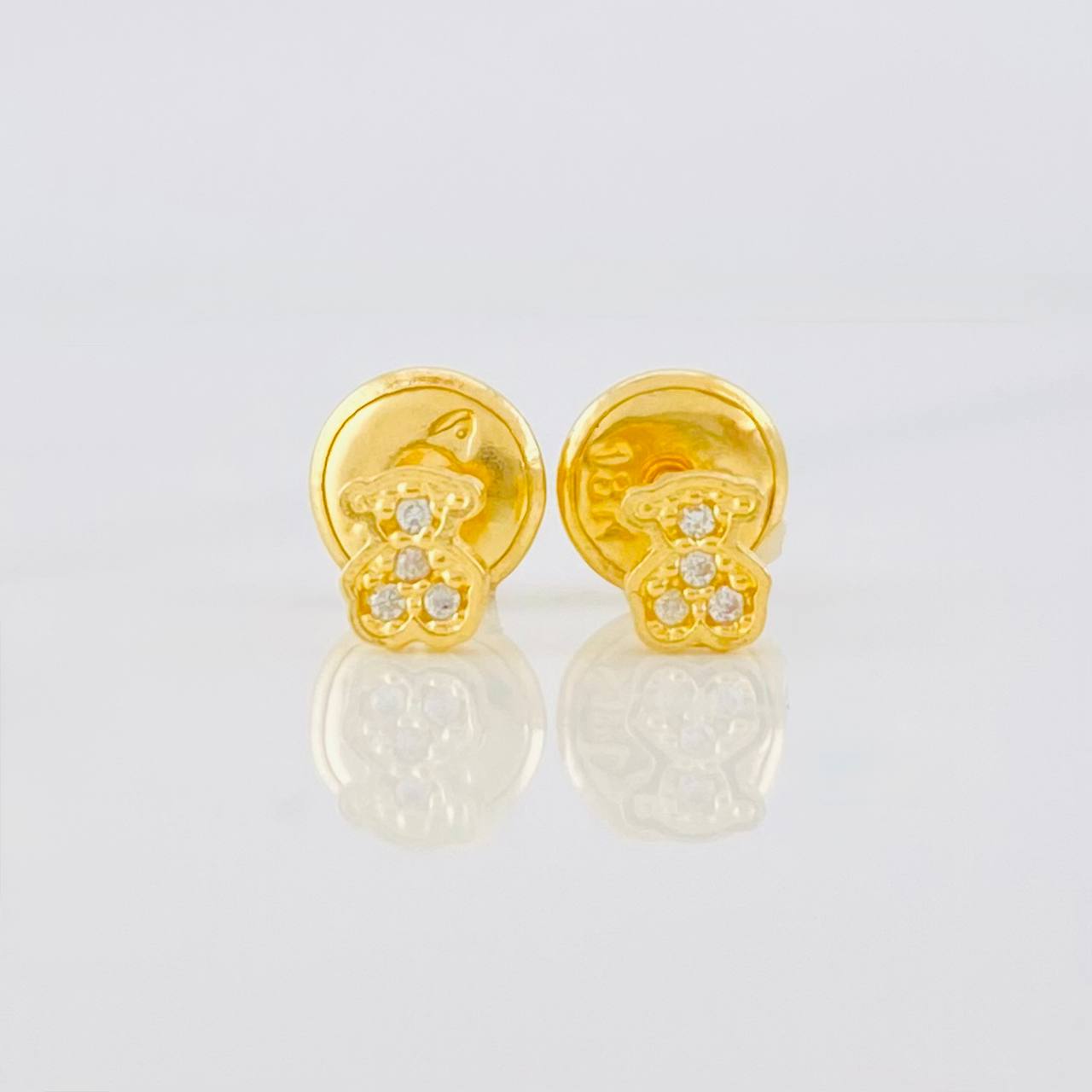 Topos Oso Ts 0.55g / 4mm Oro Amarillo 18K