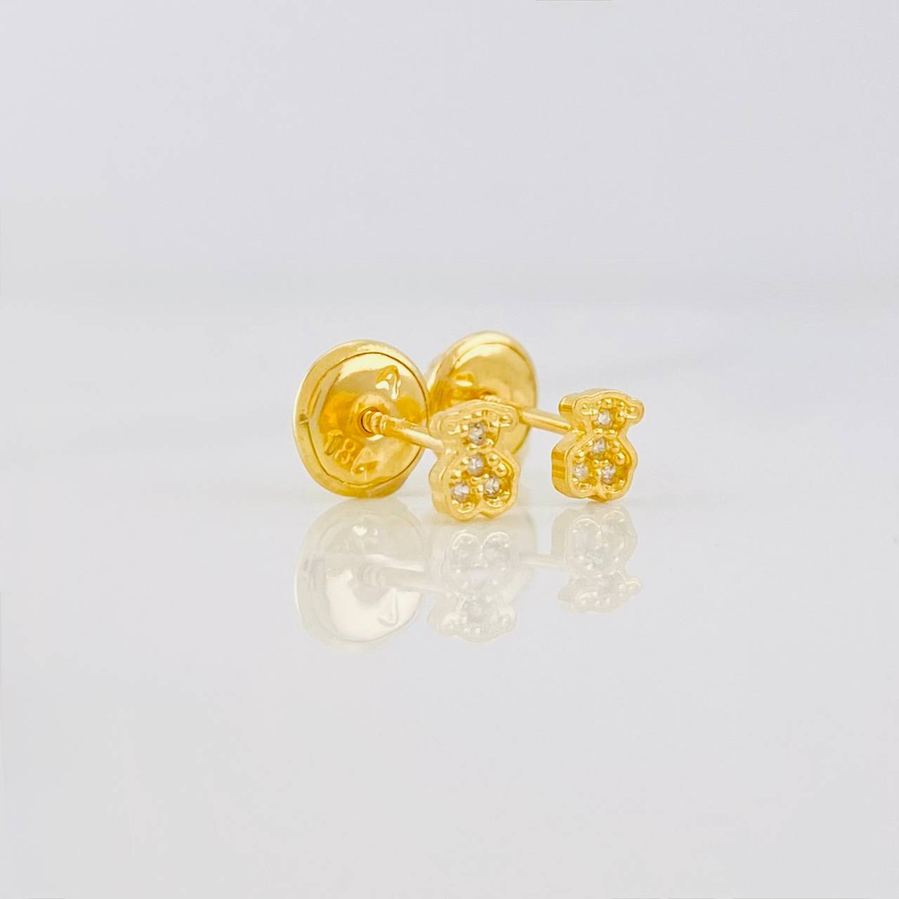 Topos Oso Ts 0.55g / 4mm Oro Amarillo 18K