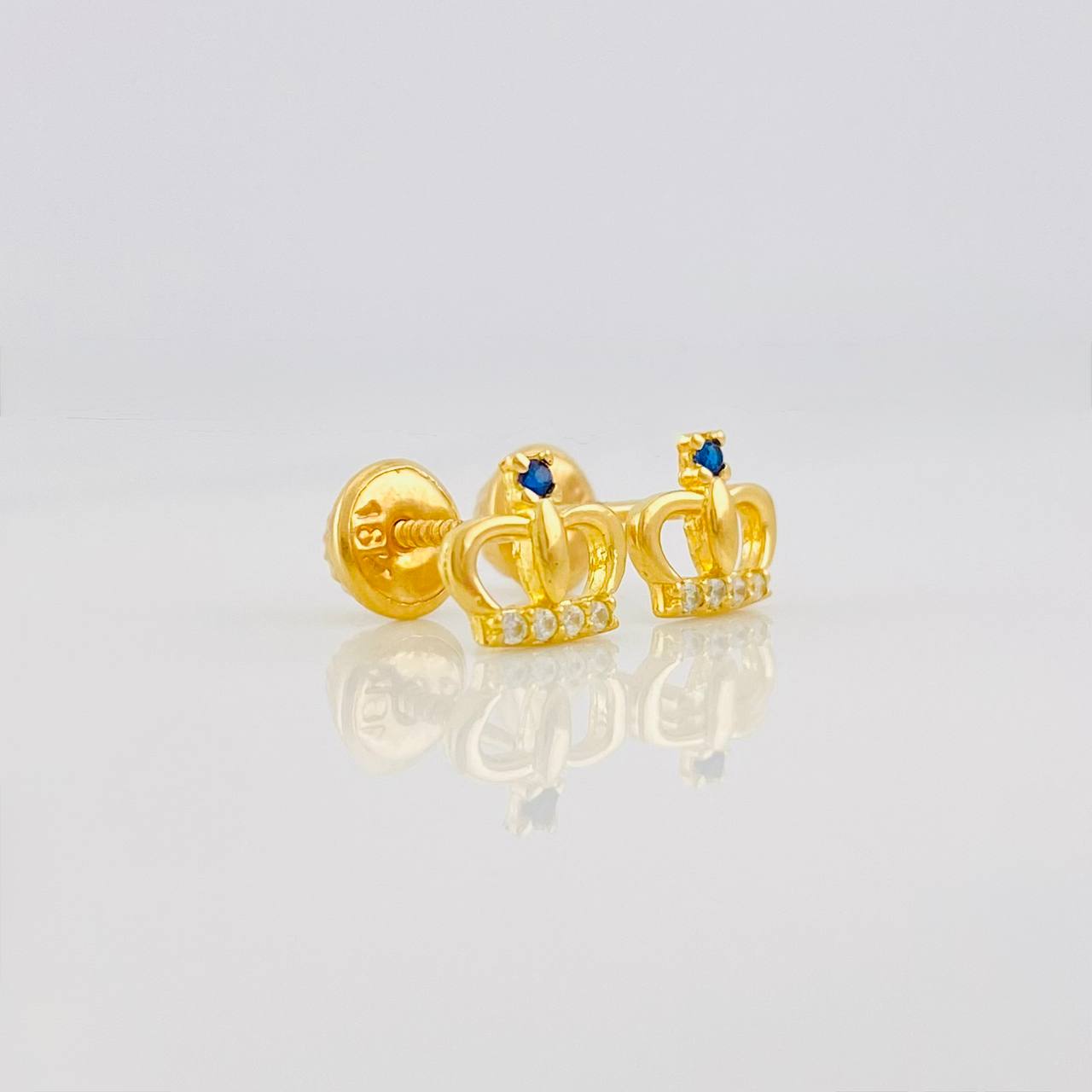 Topos Corona 0.95g / 6mm Oro Amarillo 18K