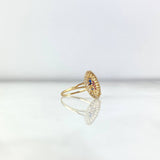 Anillo Virgen de Guadalupe 1.85gr / T5 1/2 / Circones Blancos Azules Fucsias Oro Amarillo
