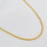 Cadena Escalera Plana 5.55g / 60cm / 2.3mm Oro Amarillo 18K