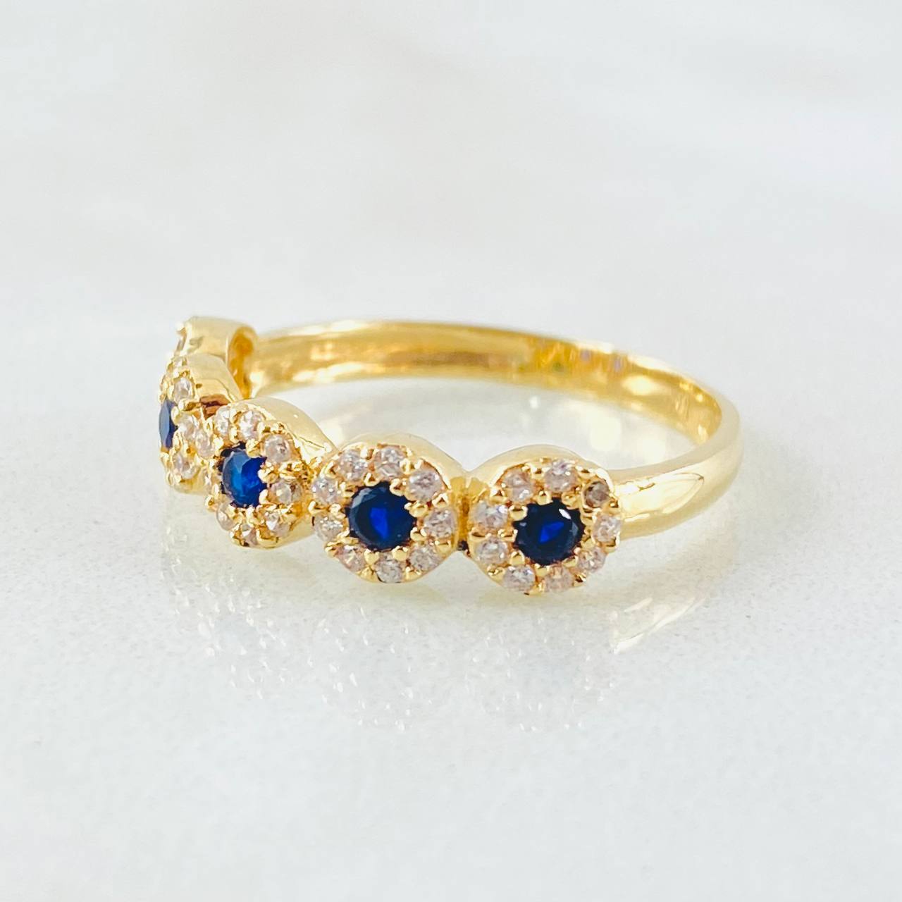 Anillo Churumbela 2.25gr / T5 3/4 / Oro Amarillo 18K *
