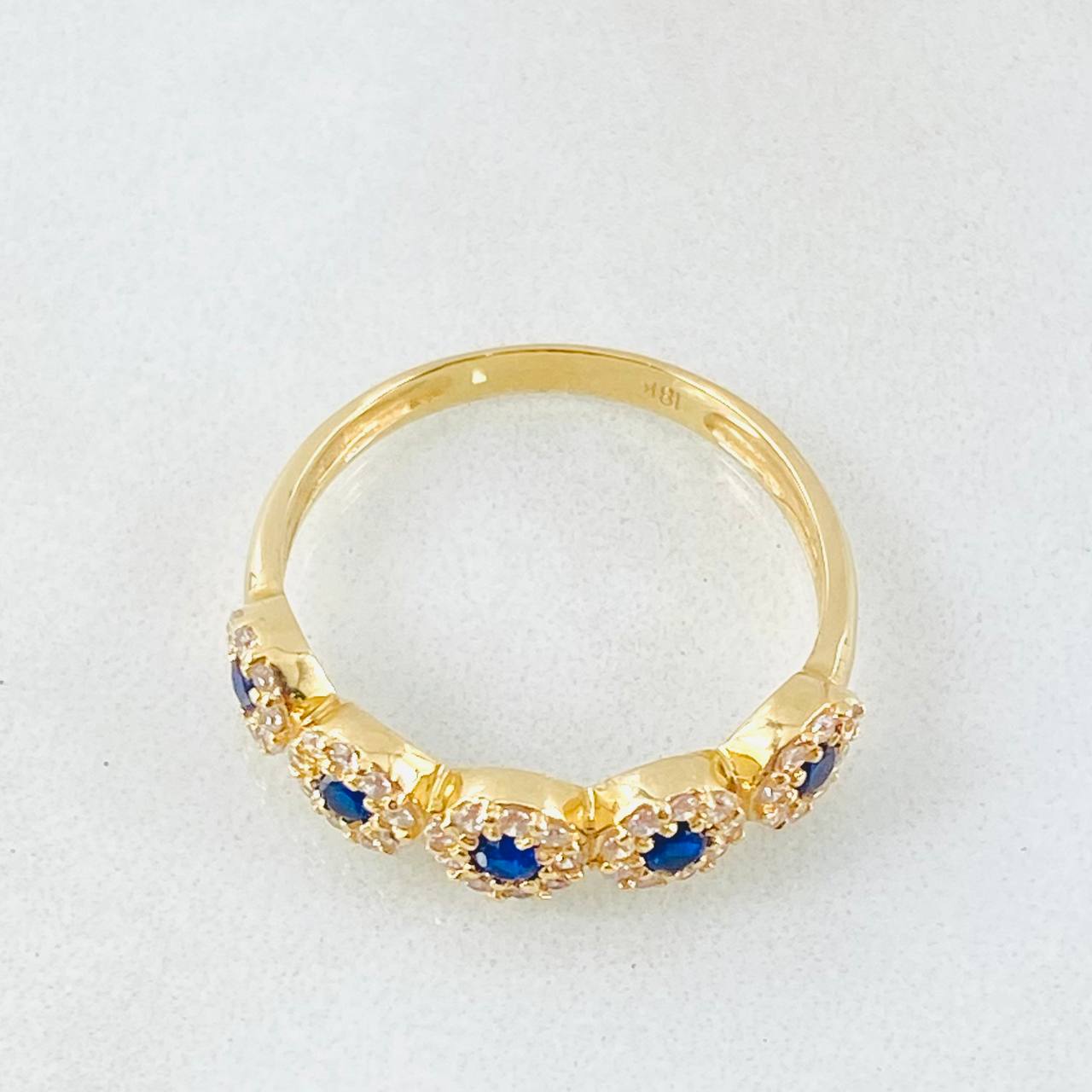 Anillo Churumbela 2.25gr / T5 3/4 / Oro Amarillo 18K *