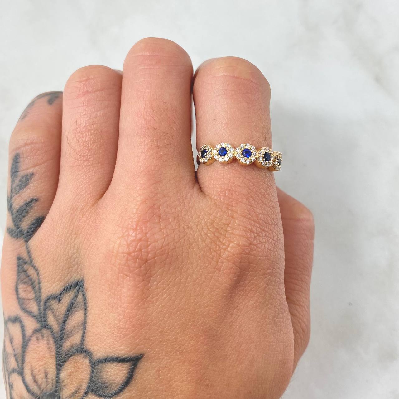 Anillo Churumbela 2.25gr / T5 3/4 / Oro Amarillo 18K *