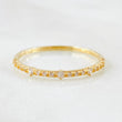 Anillo Lineal Esferas 1.15gr / T8 1/4 / Oro Amarillo 18K *