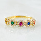 Anillo Churumbela 2.1gr / T6 1/4 / Oro Amarillo 18K *