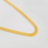 Cadena China 4.5g / 45cm / 3.76mm Oro Amarillo 18K