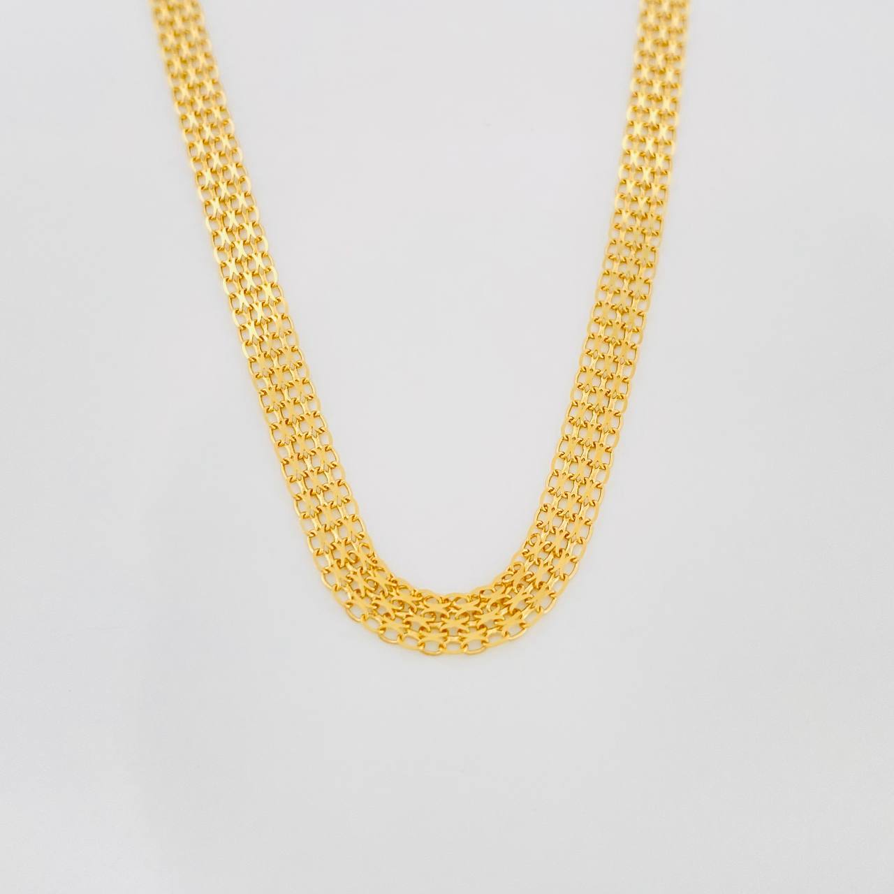Cadena China 4.5g / 45cm / 3.76mm Oro Amarillo 18K