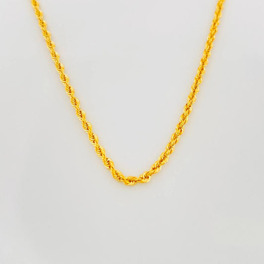 Cadena Lazo 1.7g / 45cm / 1.54mm Oro Amarillo 18K