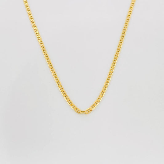 Cadena Escalera 4.4g / 45cm / 2.35mm Oro Amarillo 18K