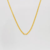 Cadena Escalera 1.8g / 50cm / 1.38mm Oro Amarillo 18K