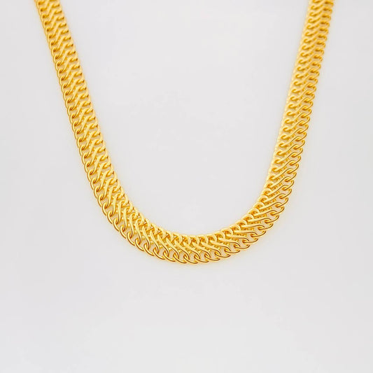 Cadena Sedusa 5.85g / 45cm / 4.8mm Oro Amarillo 18K