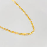 Cadena Escalera 5.55g / 60cm / 2.27mm Oro Amarillo 18K