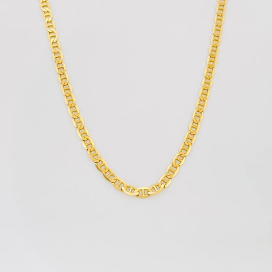 Cadena Escalera 5.55g / 60cm / 2.27mm Oro Amarillo 18K