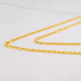 Cadena Escalera 5.55g / 60cm / 2.27mm Oro Amarillo 18K