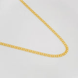 Cadena China 3.05g / 45cm / 2.18mm Oro Amarillo 18K