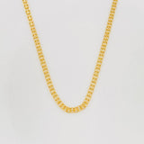 Cadena China 3.3g / 50cm / 2.04mm Oro Amarillo 18K